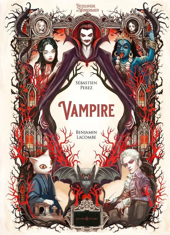 Cover: 9783964283412 | Vampire | Enzyklopädie des Wunderbaren | Sébastien Perez | Buch | 2026