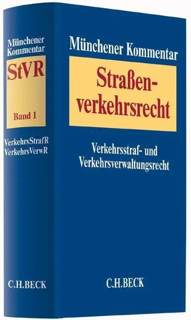 Cover: 9783406663512 | Münchener Kommentar zum Straßenverkehrsrecht 1 | Peter König | Buch