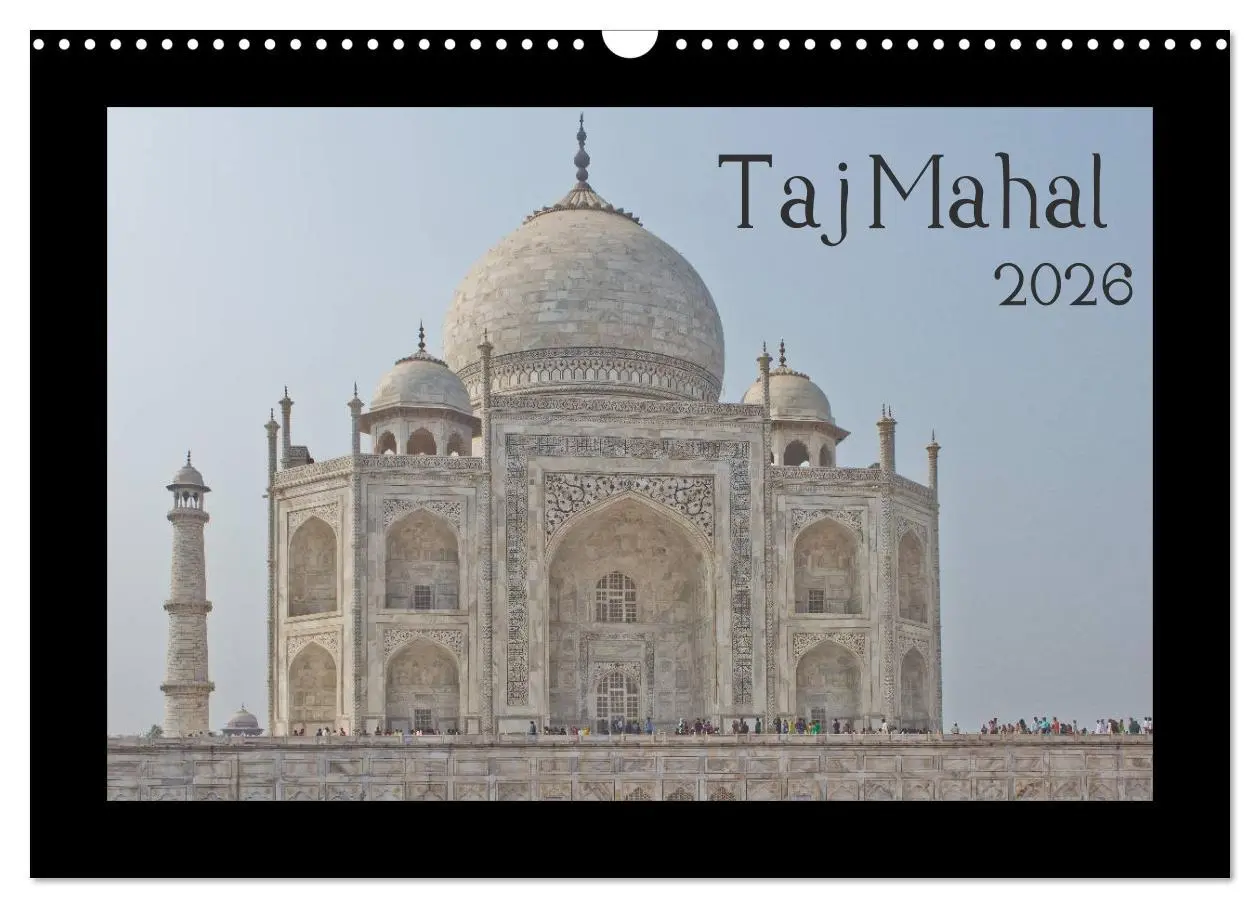 Cover: 9783516173512 | Taj Mahal (Wandkalender 2026 DIN A3 quer), CALVENDO Monatskalender