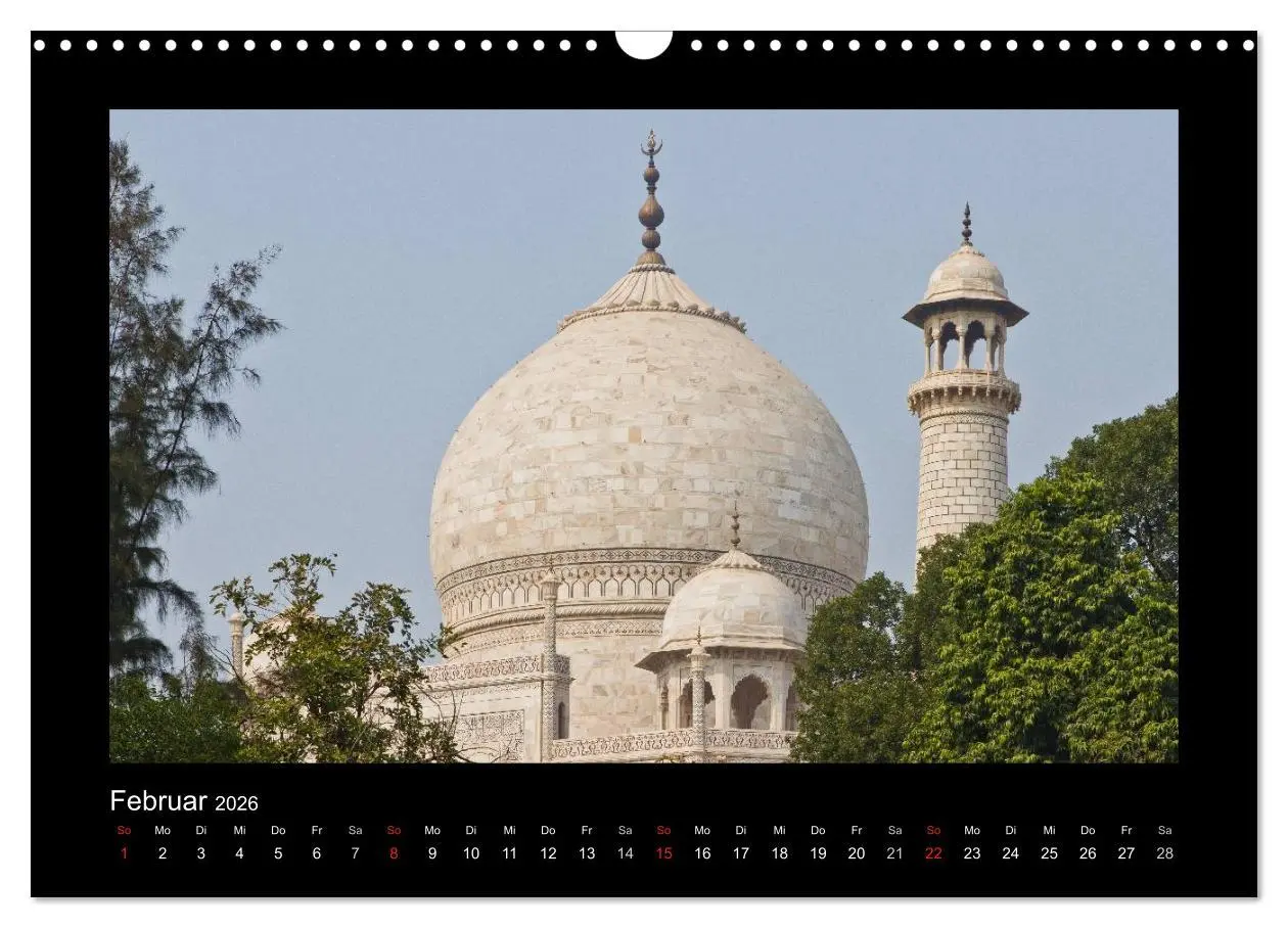 Bild: 9783516173512 | Taj Mahal (Wandkalender 2026 DIN A3 quer), CALVENDO Monatskalender