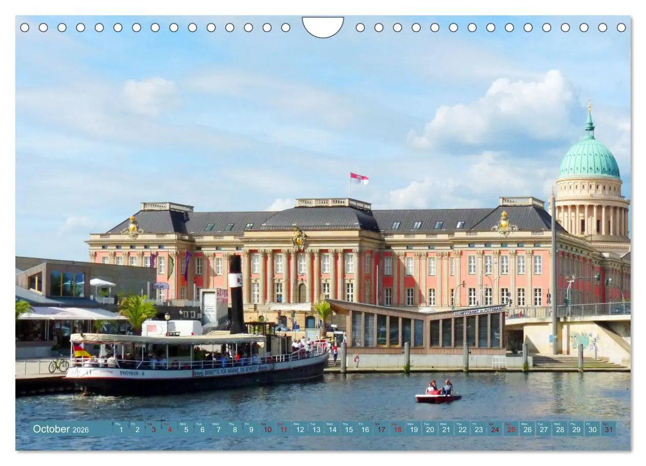 Bild: 9783516553512 | The Best of Potsdam (Wall Calendar 2026 DIN A4 landscape), CALVENDO...