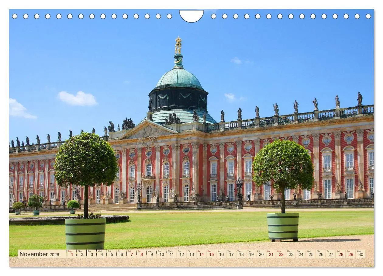 Bild: 9783516553512 | The Best of Potsdam (Wall Calendar 2026 DIN A4 landscape), CALVENDO...