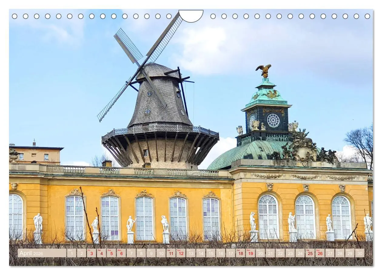 Bild: 9783516553512 | The Best of Potsdam (Wall Calendar 2026 DIN A4 landscape), CALVENDO...