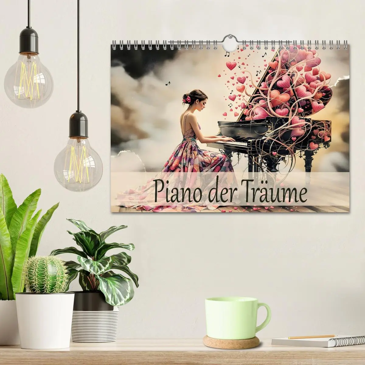 Bild: 9783516623512 | Piano der Träume (Wandkalender 2026 DIN A4 quer), CALVENDO...