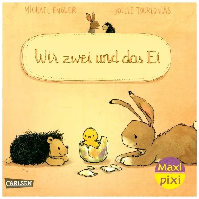Cover: 9783551033512 | Maxi Pixi 434: Wir zwei und das Ei | Michael Engler | Taschenbuch