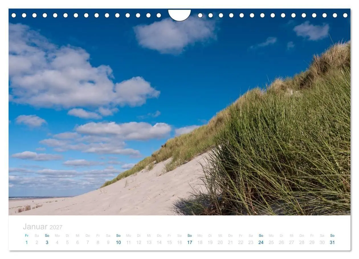 Bild: 9783594223512 | Ameland (Wandkalender 2027 DIN A4 quer), CALVENDO Monatskalender