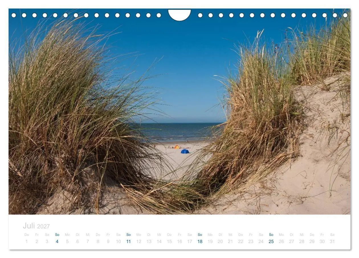 Bild: 9783594223512 | Ameland (Wandkalender 2027 DIN A4 quer), CALVENDO Monatskalender