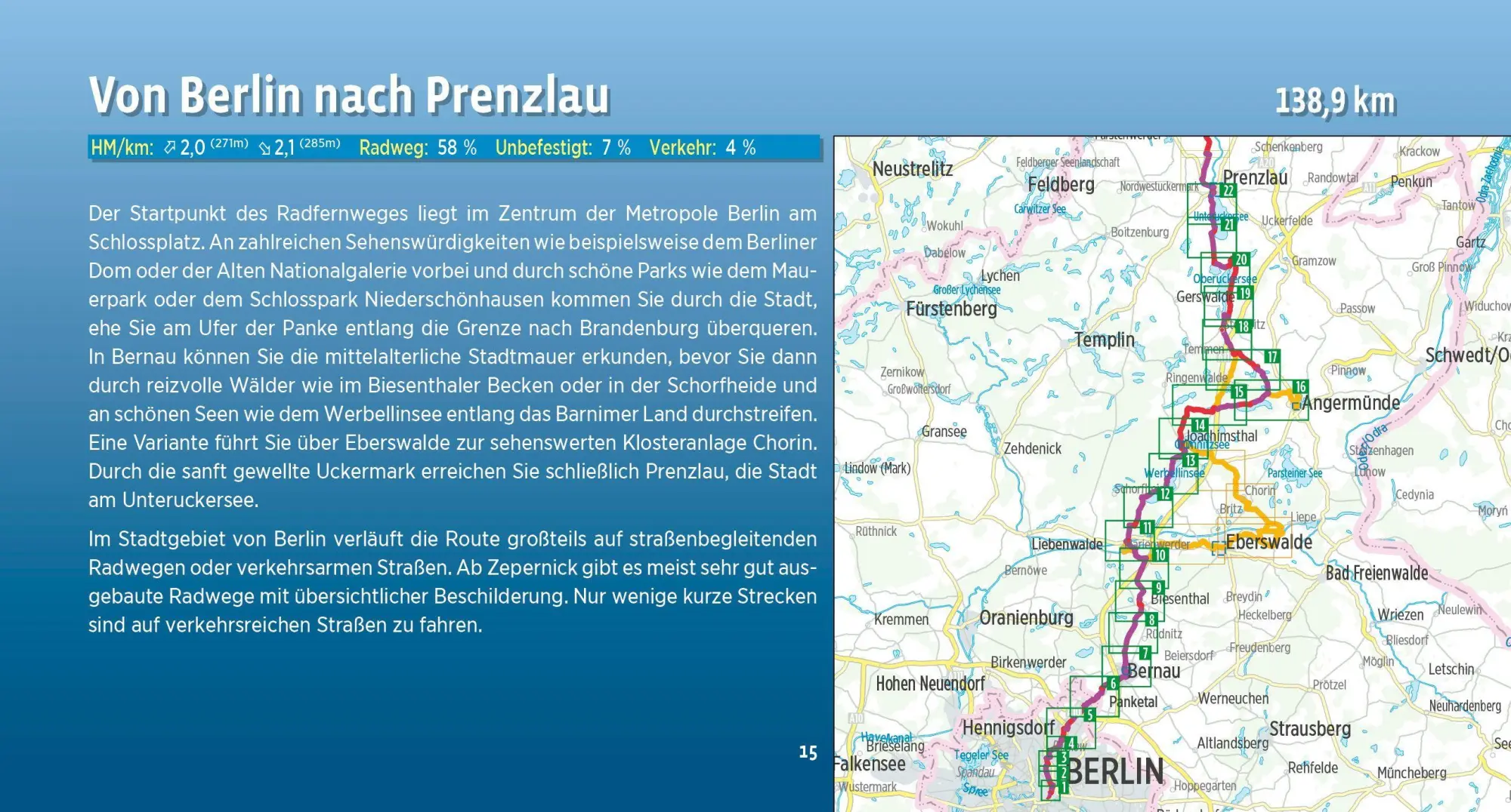 Bild: 9783711103512 | Radfernweg Berlin-Usedom | Esterbauer Verlag | Taschenbuch | 120 S.