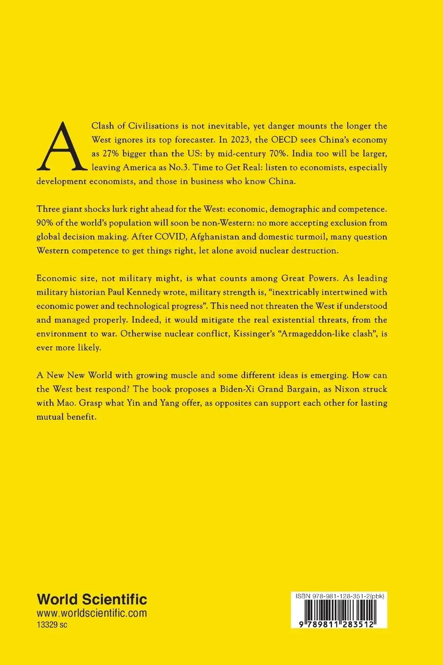 Rückseite: 9789811283512 | AMERICA AS NO.3 | GET REAL ABOUT CHINA, INDIA AND THE REST | Peyman
