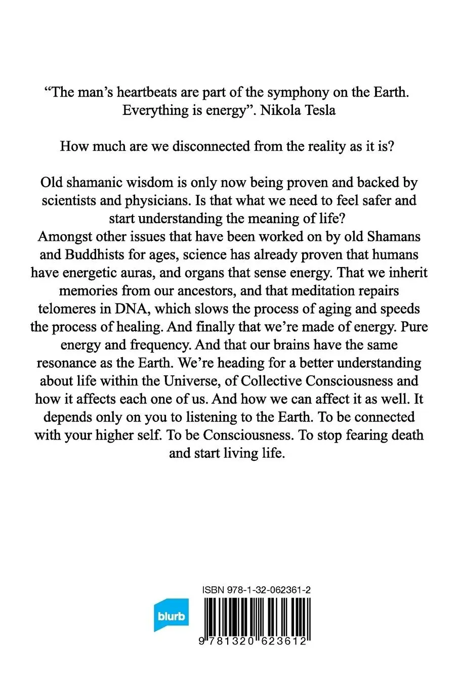Rückseite: 9781320623612 | I Energy | on cosmic consciousness, quantum physics and old shamanism