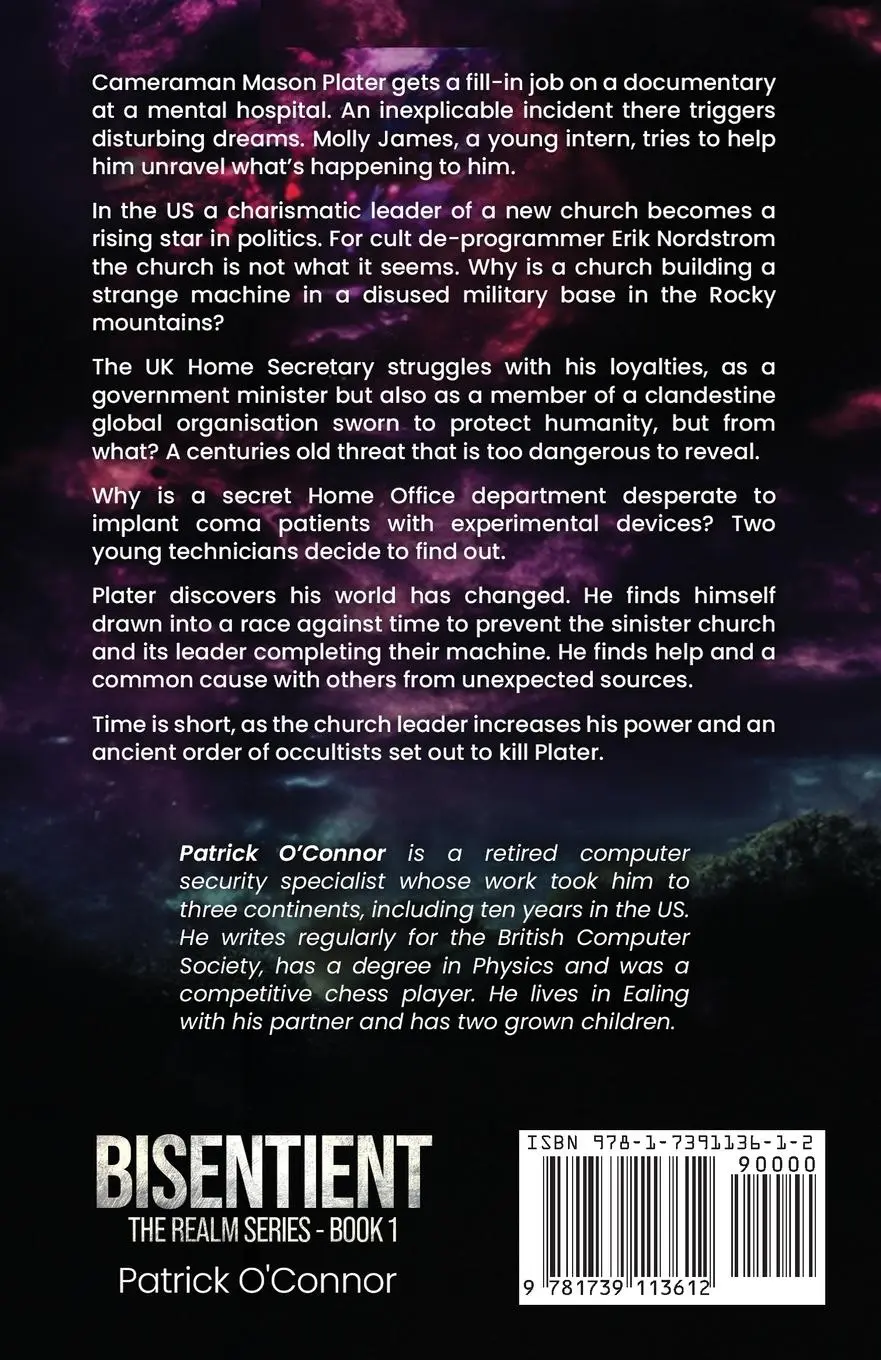 Rückseite: 9781739113612 | BISENTIENT | Patrick O'Connor | Taschenbuch | Englisch | 2023