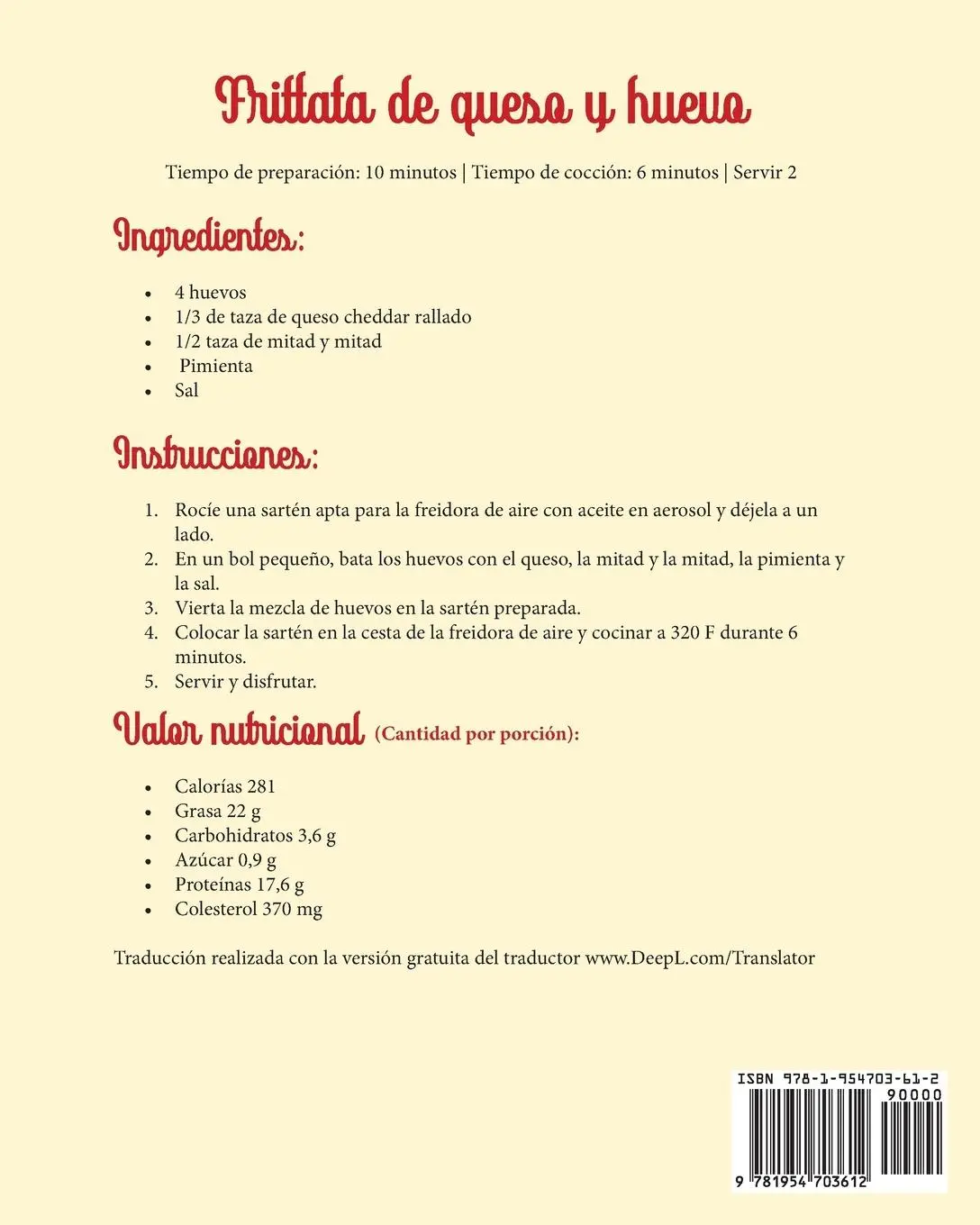 Rückseite: 9781954703612 | Libro de cocina de la freidora de aire Cosori para principiantes 2021