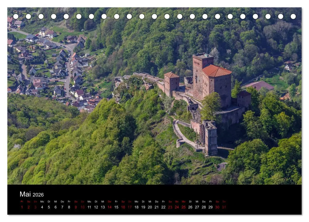 Bild: 9783457763612 | Sagenhafter Pfälzerwald (Tischkalender 2026 DIN A5 quer), CALVENDO...