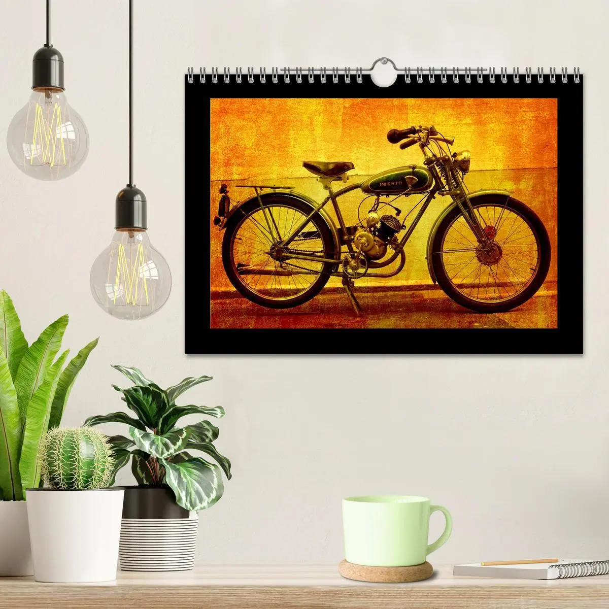 Bild: 9783516233612 | Motorrad Oldtimer (Wandkalender 2026 DIN A4 quer), CALVENDO...