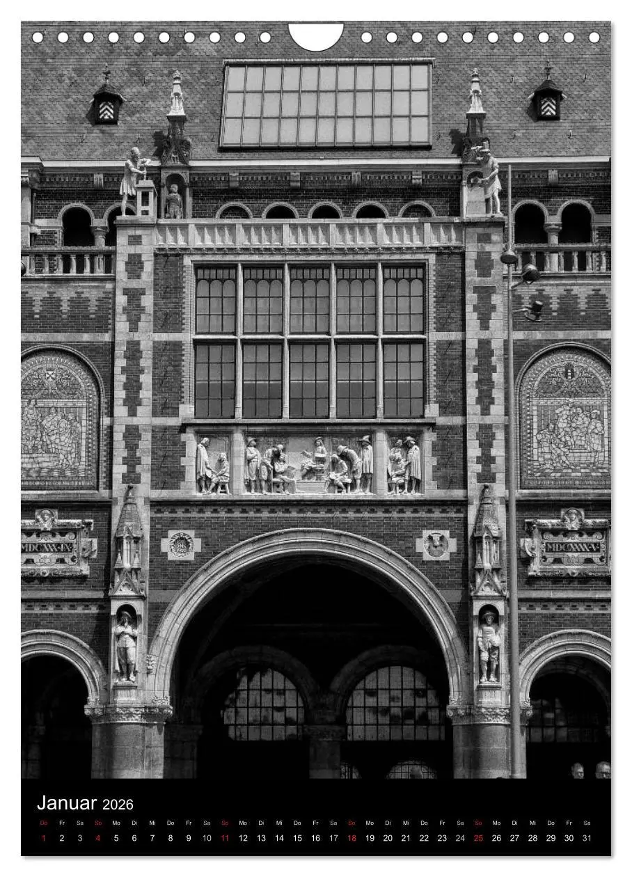 Bild: 9783516473612 | Metropole Amsterdam (Wandkalender 2026 DIN A4 hoch), CALVENDO...