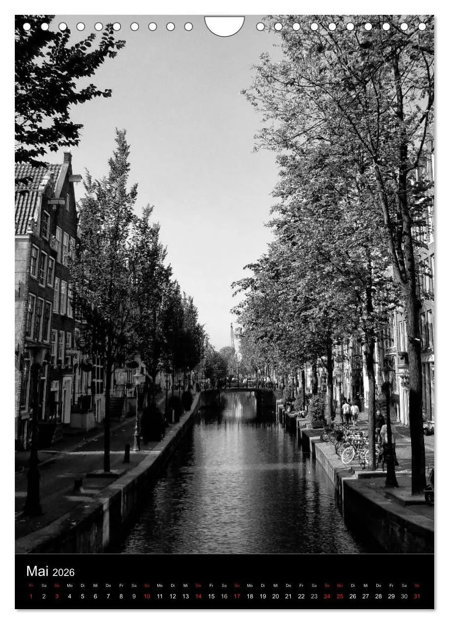 Bild: 9783516473612 | Metropole Amsterdam (Wandkalender 2026 DIN A4 hoch), CALVENDO...