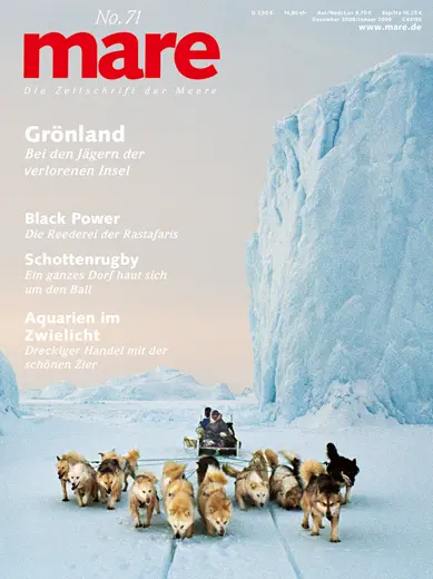 Cover: 9783936543612 | mare - Die Zeitschrift der Meere / No. 71 / Grönland | Nikolaus Gelpke