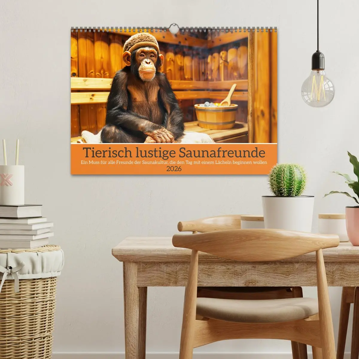 Bild: 9783457373712 | Tierisch lustige Saunafreunde (Wandkalender 2026 DIN A3 quer),...