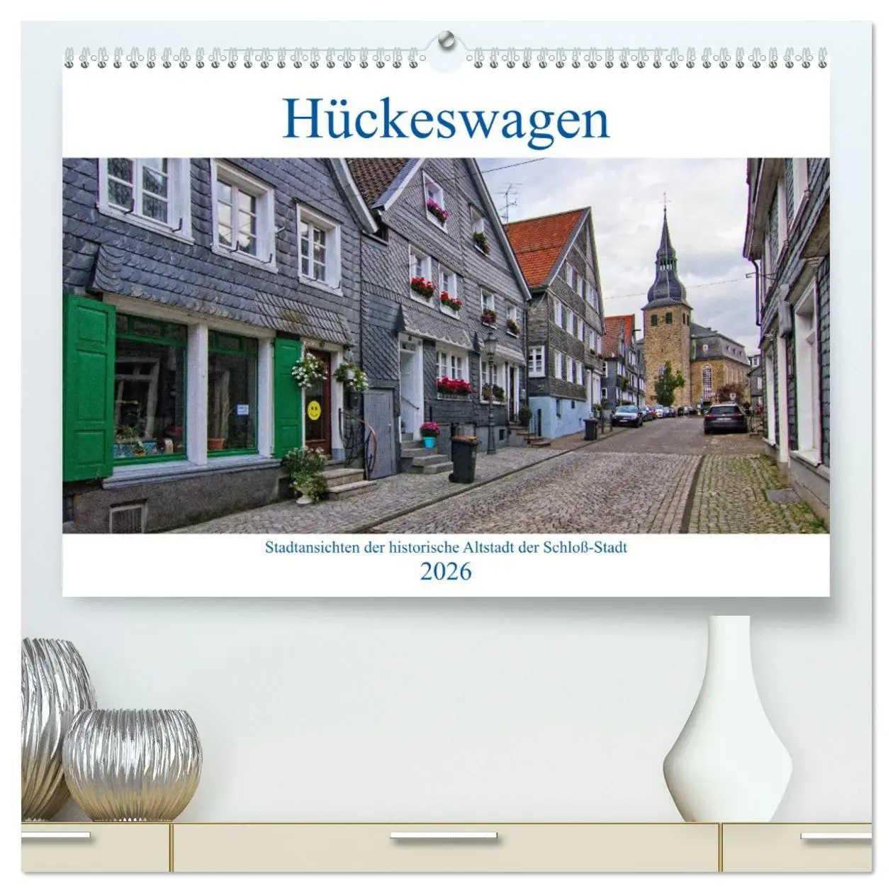 Cover: 9783457683712 | Stadtansichten Hückeswagen (hochwertiger Premium Wandkalender 2026...