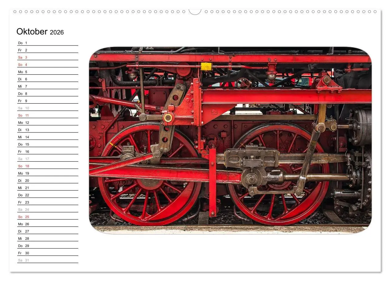 Bild: 9783457993712 | Unter Dampf - Dampflokromantik (hochwertiger Premium Wandkalender...