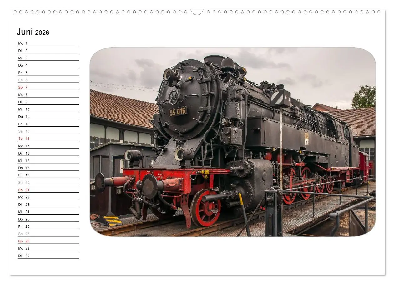Bild: 9783457993712 | Unter Dampf - Dampflokromantik (hochwertiger Premium Wandkalender...