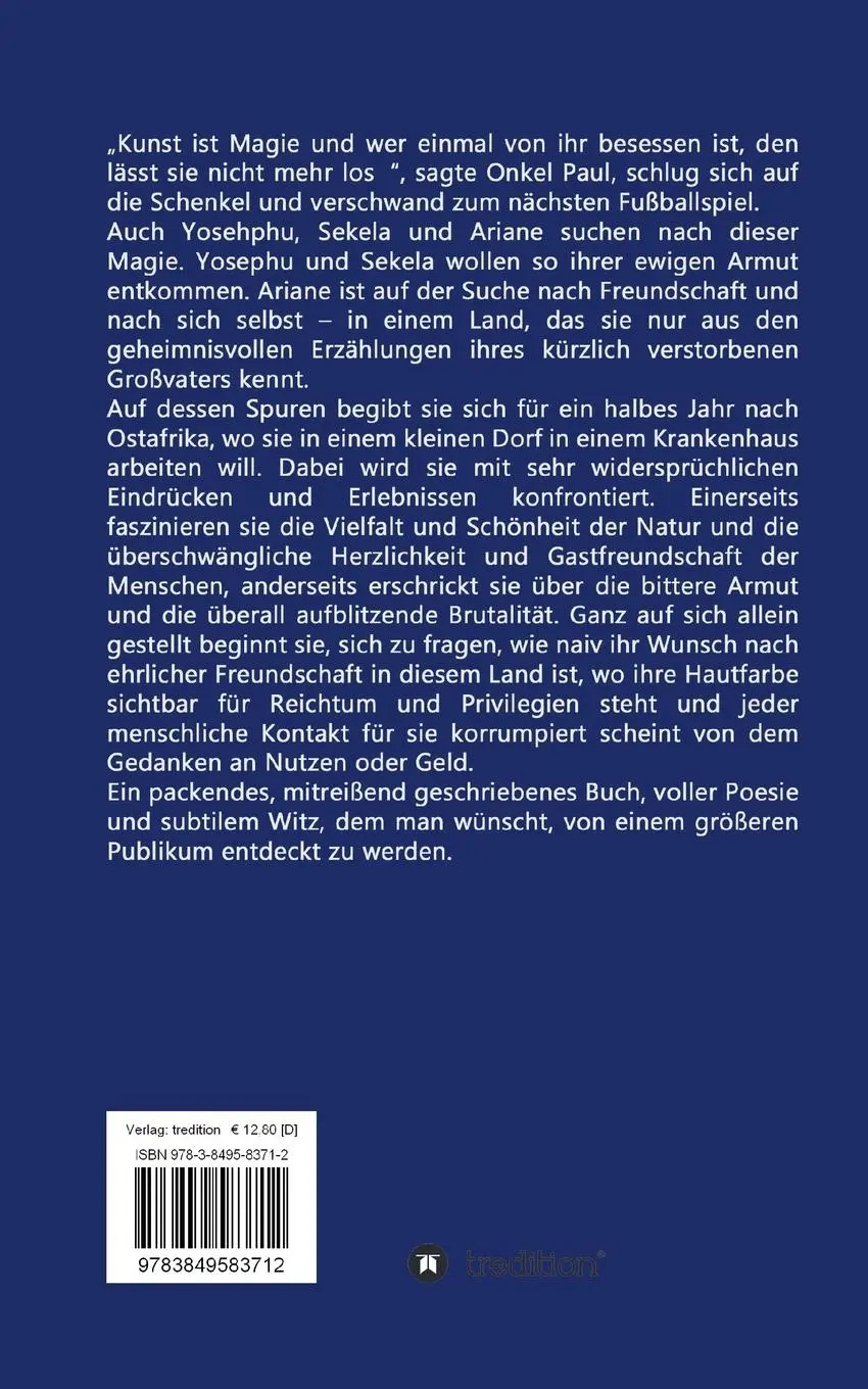 Rückseite: 9783849583712 | Zebras Reise nach Afrika | Alexandra Kaie | Taschenbuch | 236 S.