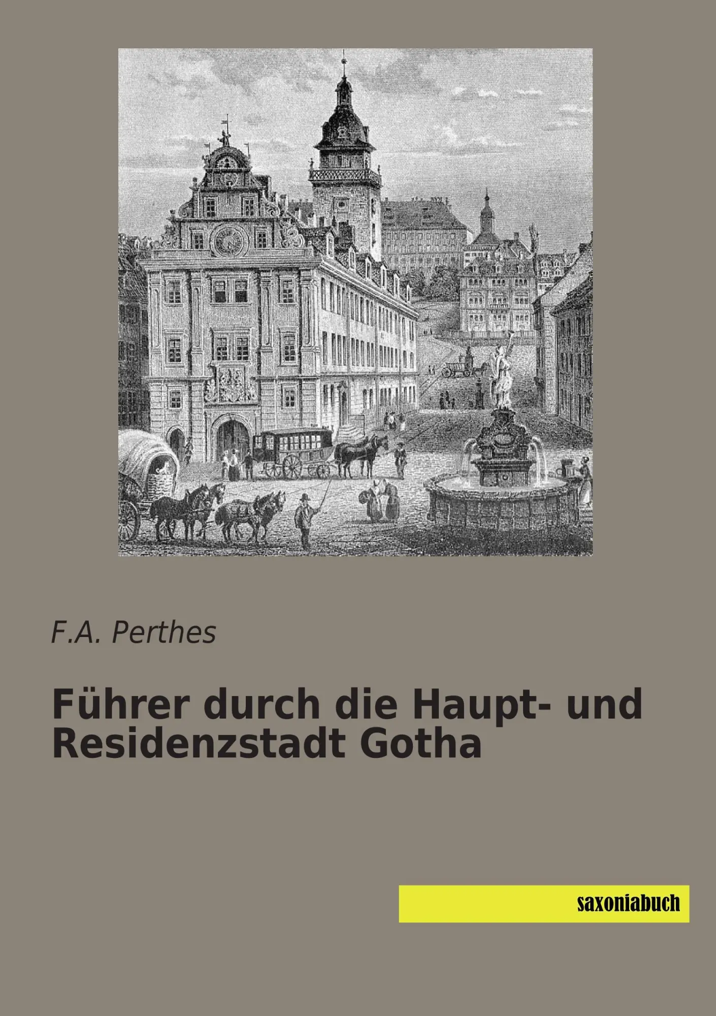 Cover: 9783957703712 | Führer durch die Haupt- und Residenzstadt Gotha | F. A. Perthes | Buch