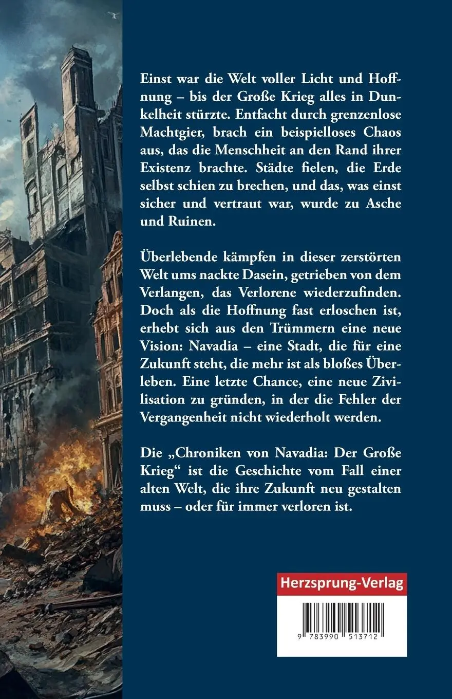 Rückseite: 9783990513712 | Chroniken von Navadia - Der Große Krieg | Der Weg in die Dunkelheit