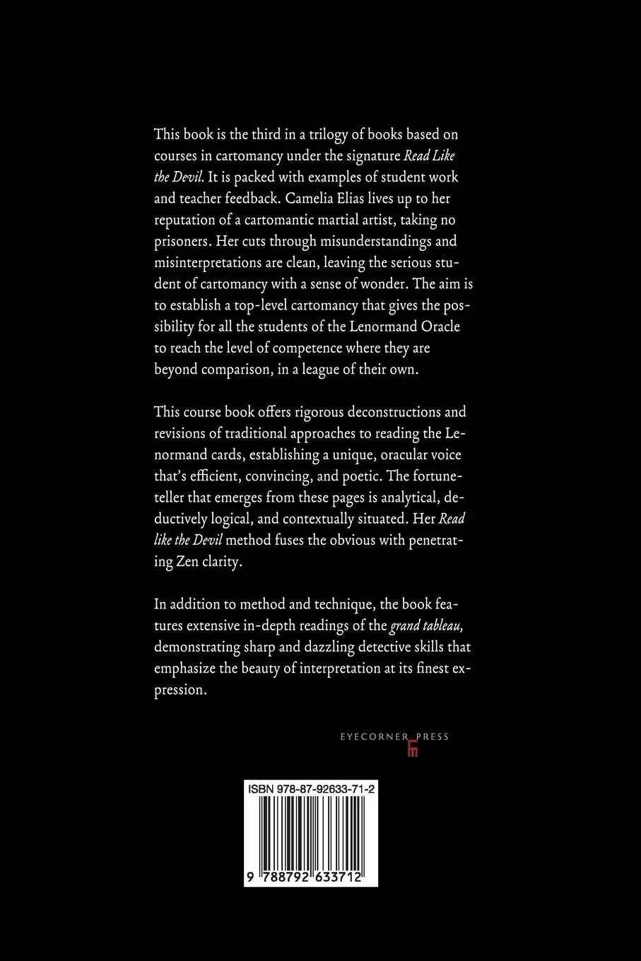 Rückseite: 9788792633712 | Read Like the Devil | Camelia Elias | Taschenbuch | Englisch | 2021