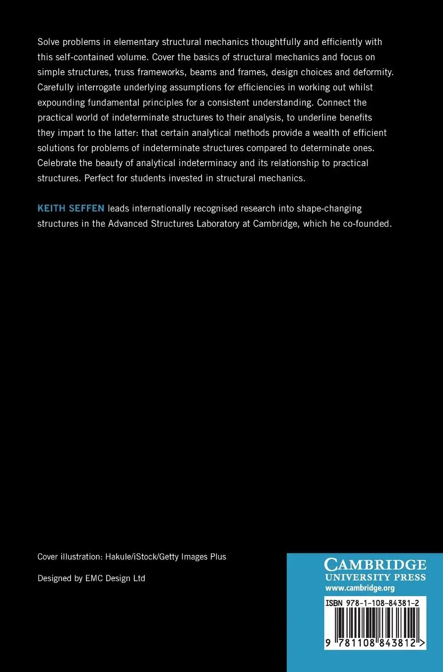 Rückseite: 9781108843812 | Solving Problems of Simple Structural Mechanics | Seffen | Buch | 2021