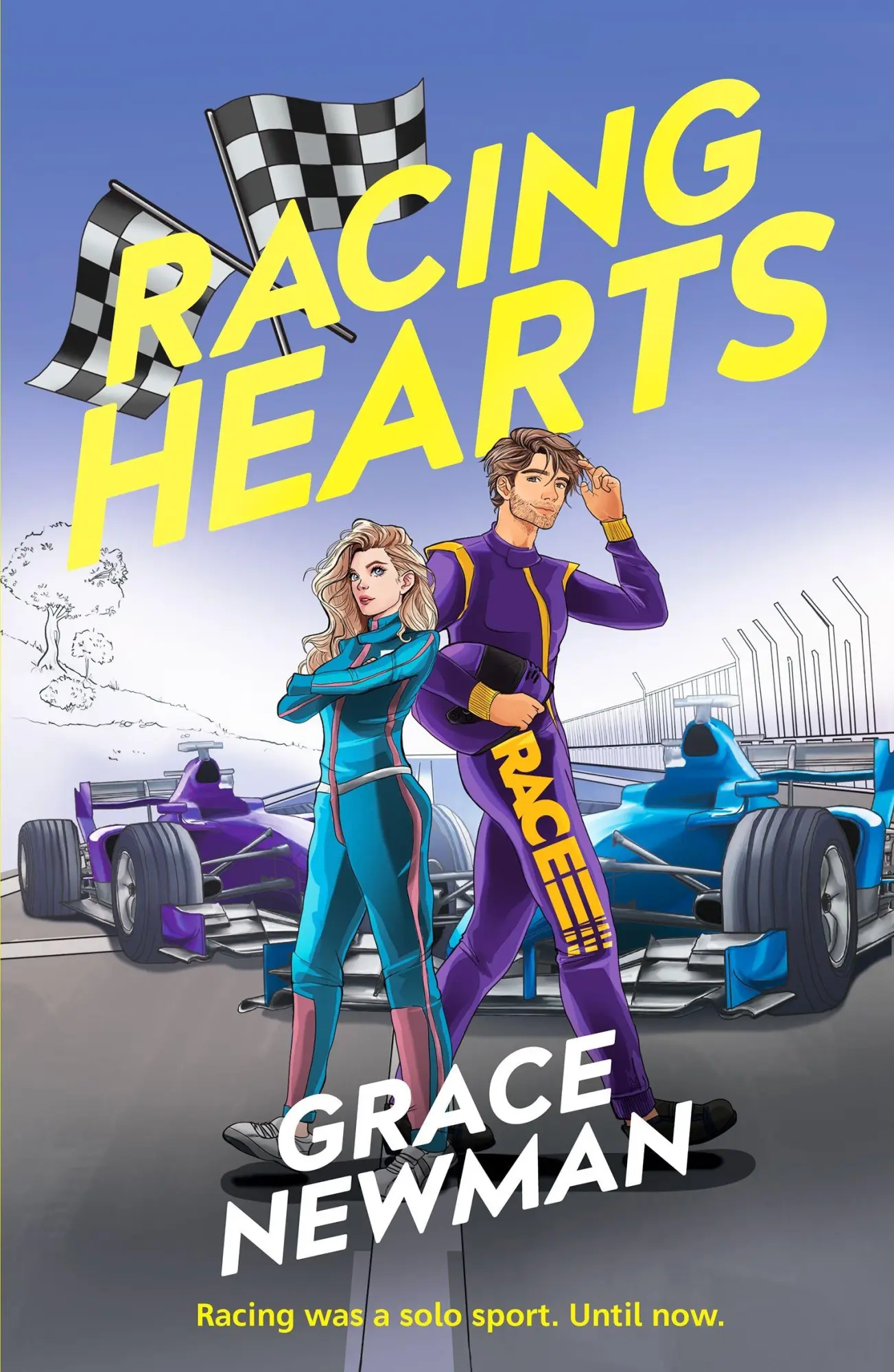 Cover: 9781835983812 | Racing Hearts | A spicy, rivals to lovers F1 romance | Grace Newman