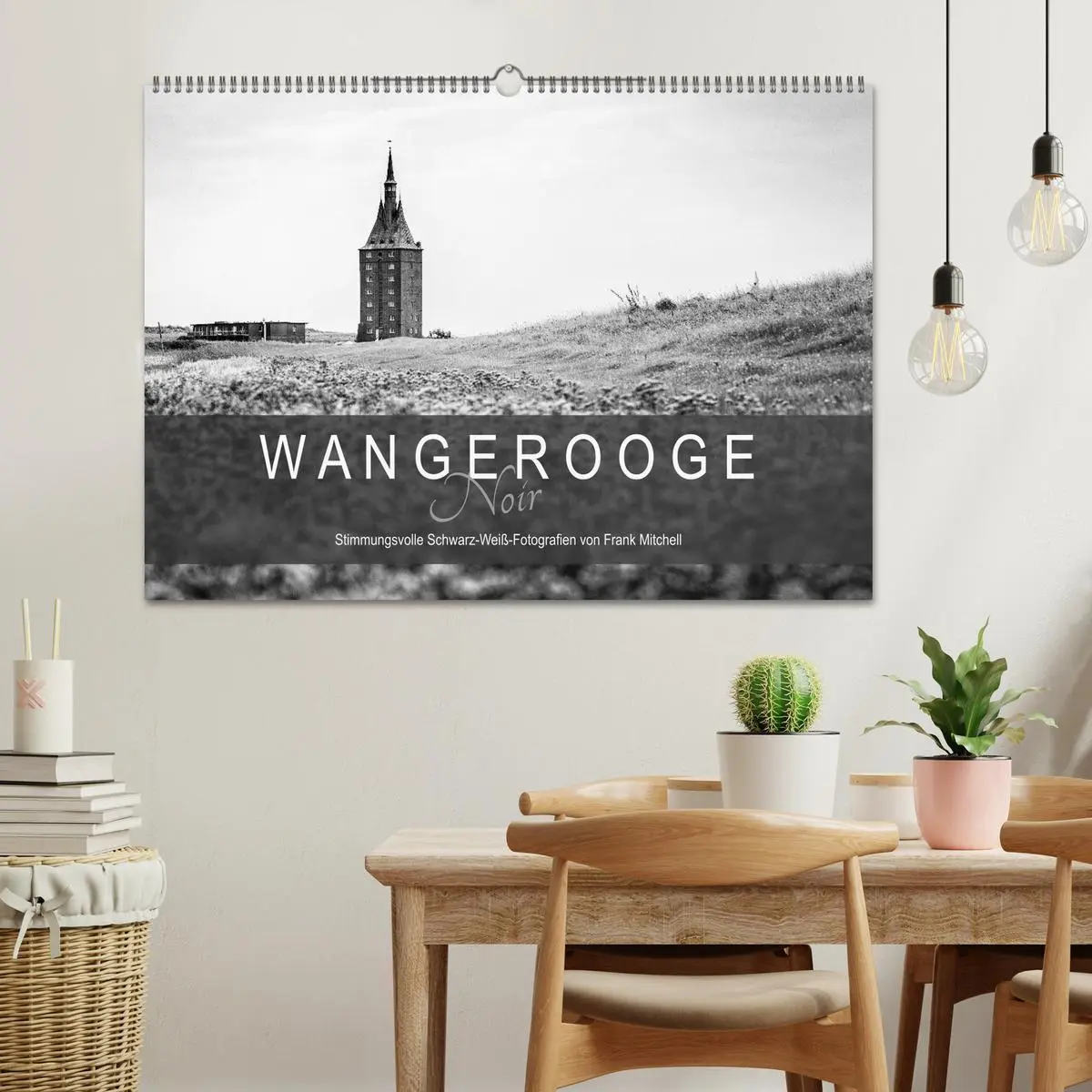 Bild: 9783457743812 | Wangerooge Noir (Wandkalender 2026 DIN A2 quer), CALVENDO...