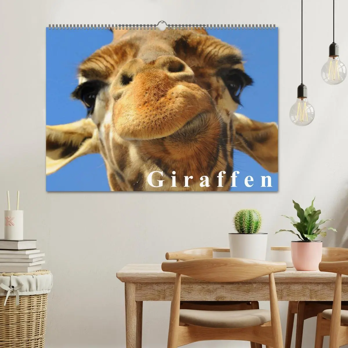 Bild: 9783516143812 | Giraffen / Geburtstagskalender (Wandkalender 2026 DIN A2 quer),...