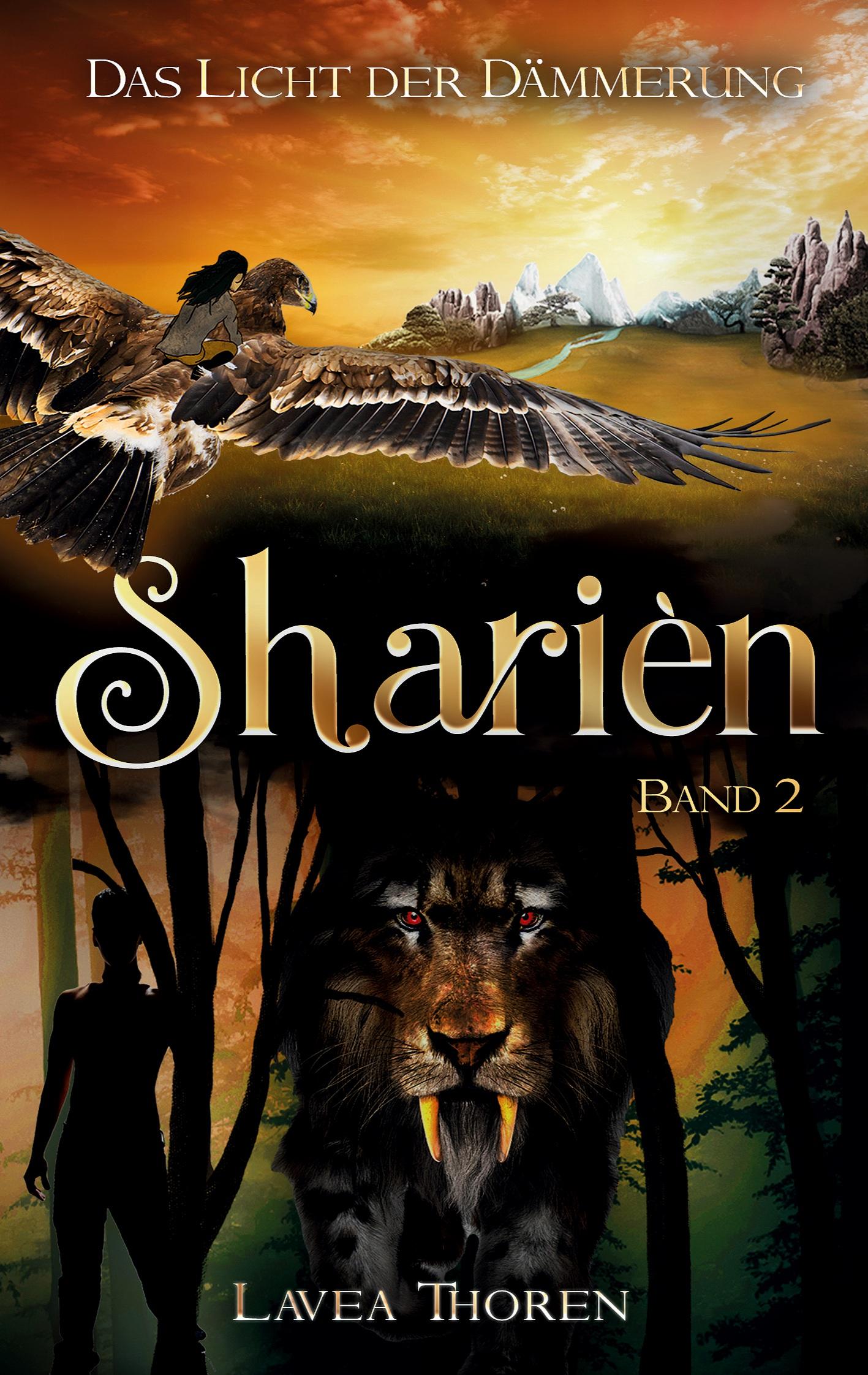 Cover: 9783756273812 | Sharièn | Das Licht der Dämmerung | Lavea Thoren | Taschenbuch | 2024