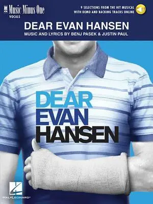 Cover: 888680703912 | Dear Evan Hansen | Music Minus One Vocal | Benj Pasek_Justin Paul