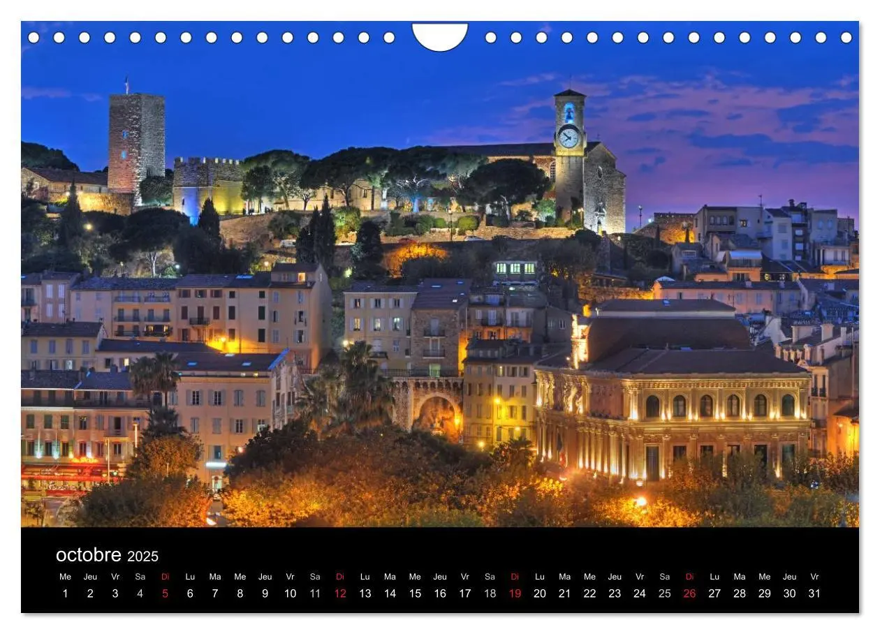 Bild: 9781325953912 | Côte d'Azur entre Mer et Montagne (Calendrier mural 2025 DIN A4...