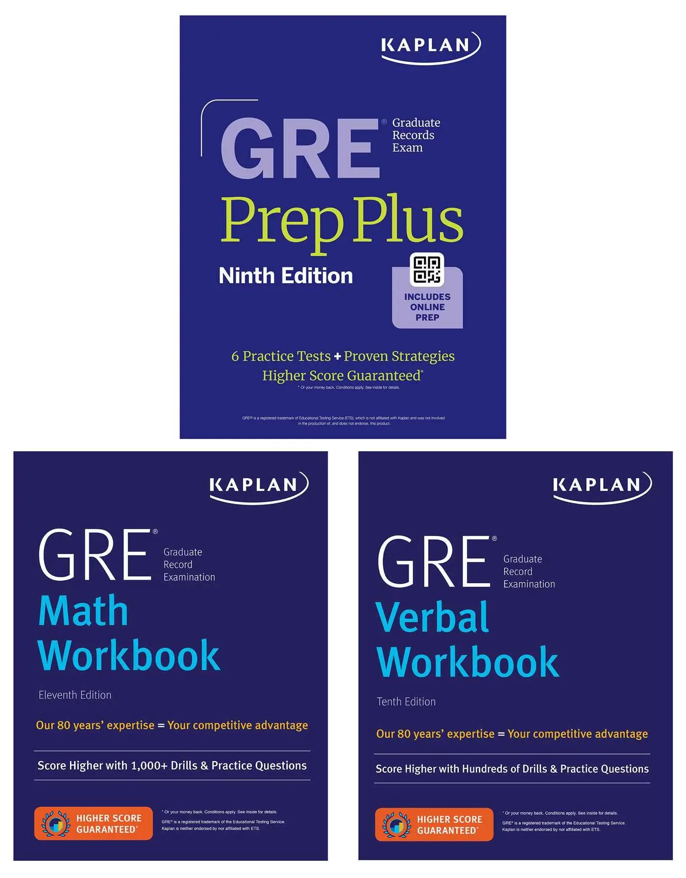 Cover: 9781506293912 | GRE Complete (2025): Includes 6 Full Length Practice Tests, 2500+...
