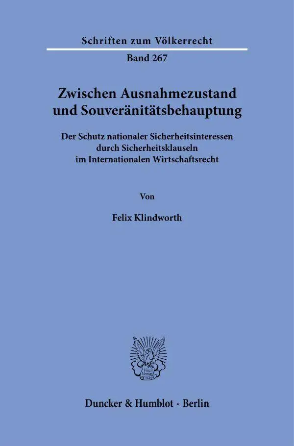 Zwischen Ausnahmezustand und Souveränitätsbehauptung