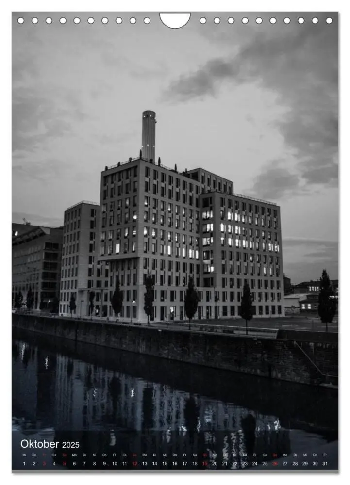Bild: 9783457043912 | Frankfurt monochrom (Wandkalender 2025 DIN A4 hoch), CALVENDO...