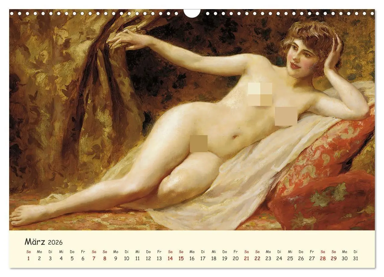 Bild: 9783457353912 | Zeitlose Muse (Wandkalender 2026 DIN A3 quer), CALVENDO Monatskalender