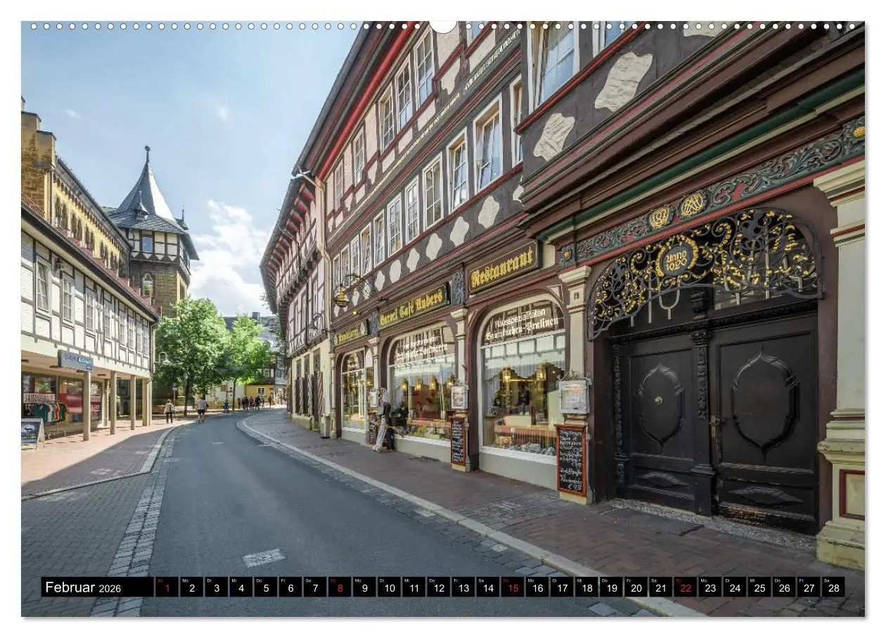 Bild: 9783457803912 | Fachwerkstadt Goslar (Wandkalender 2026 DIN A2 quer), CALVENDO...