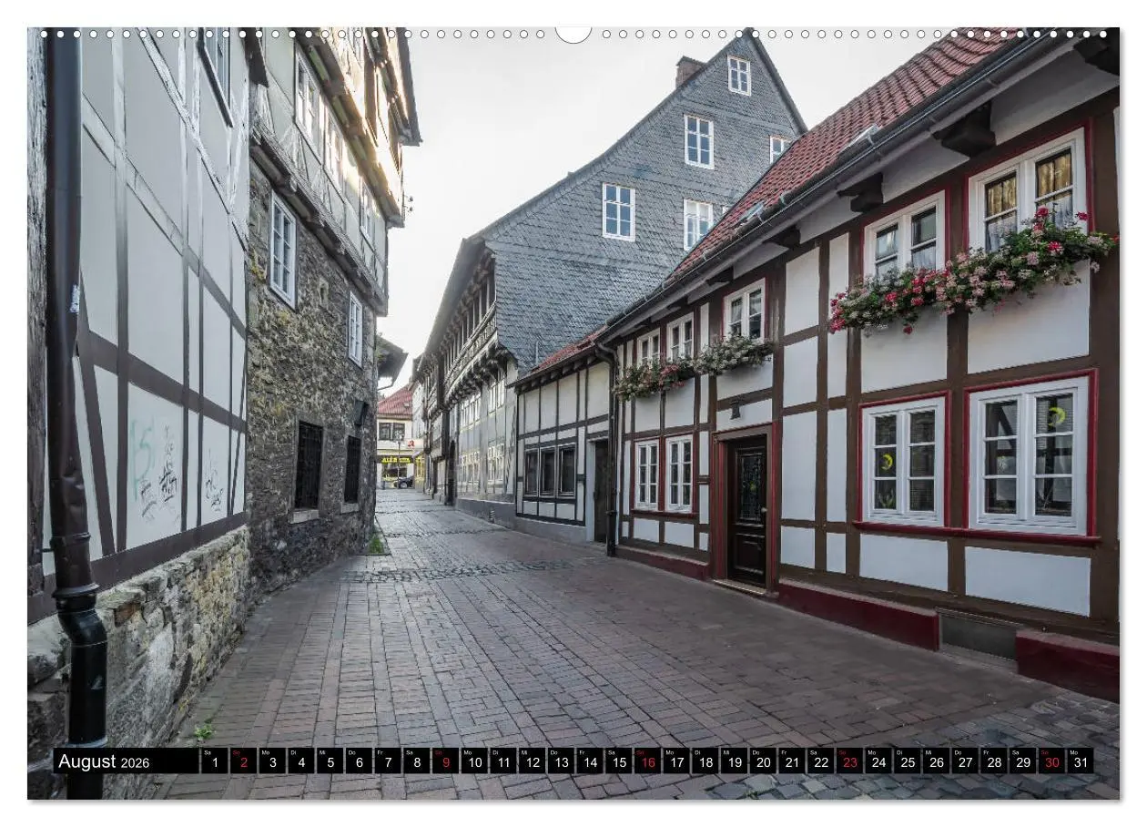 Bild: 9783457803912 | Fachwerkstadt Goslar (Wandkalender 2026 DIN A2 quer), CALVENDO...