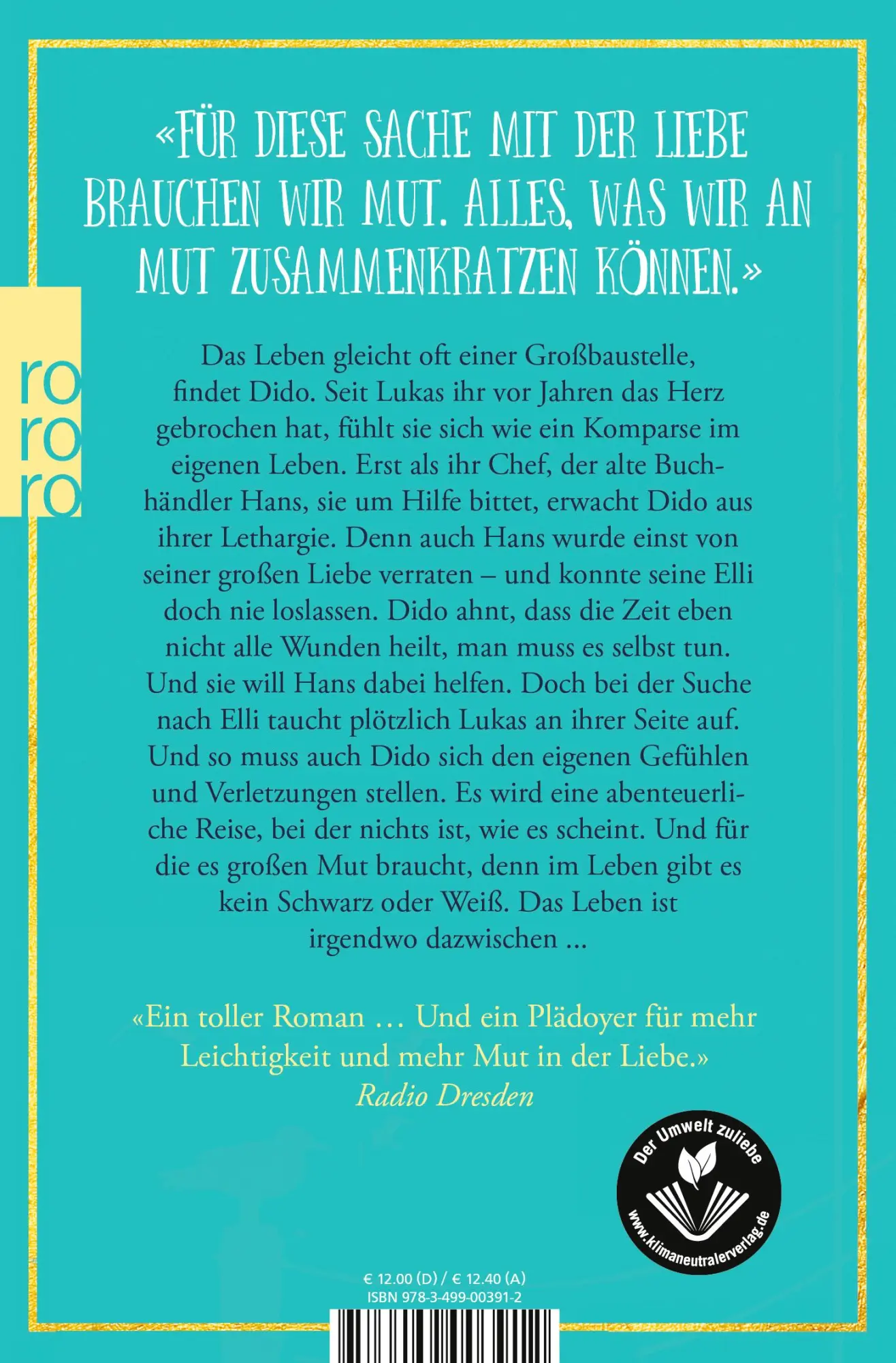 Rückseite: 9783499003912 | Das Leben irgendwo dazwischen | Eva Pantleon | Taschenbuch | 464 S.
