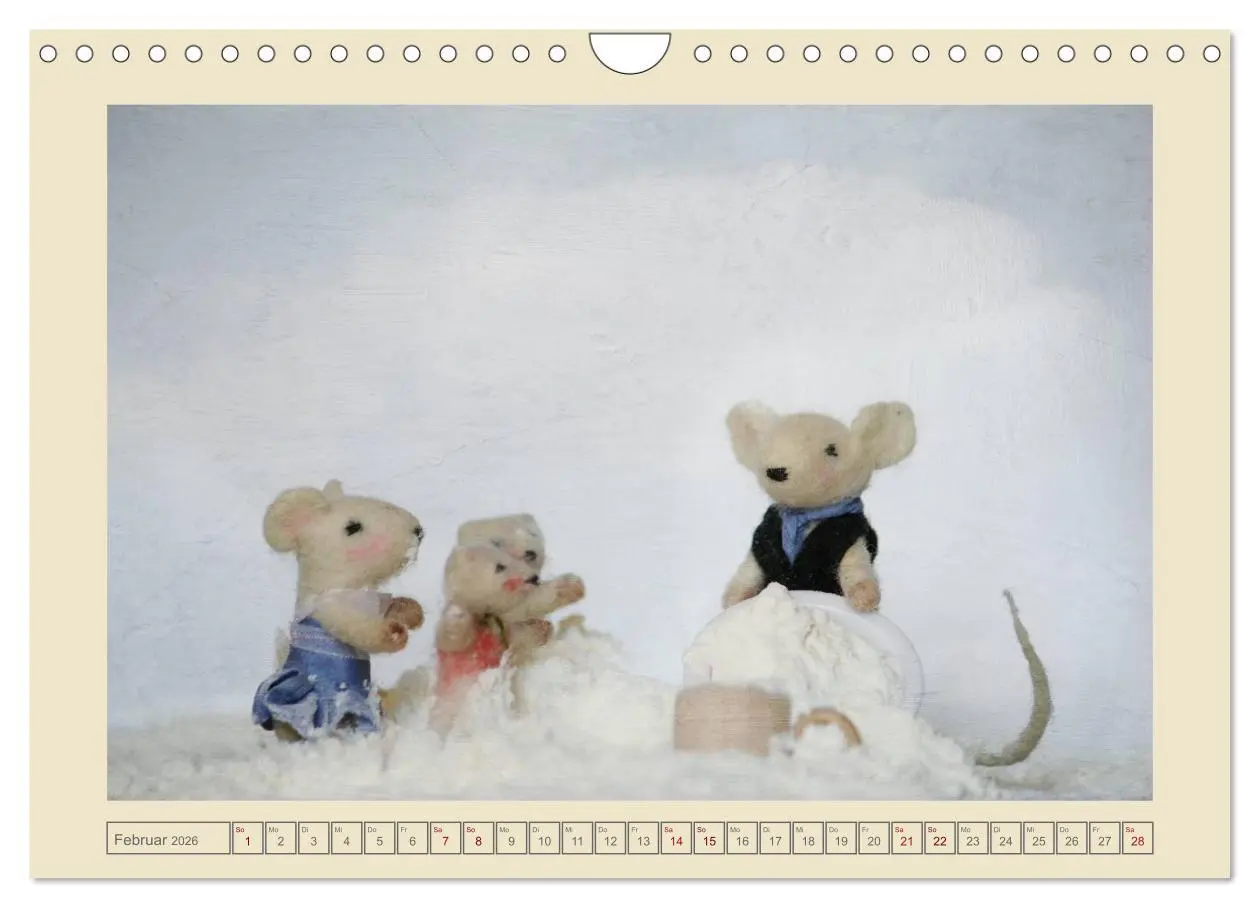 Bild: 9783516063912 | Bei Familie Maus zuhaus (Wandkalender 2026 DIN A4 quer), CALVENDO...