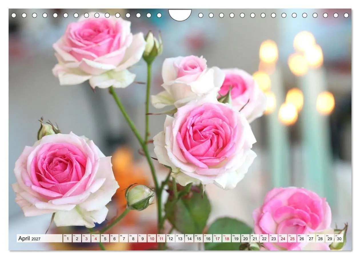 Bild: 9783516753912 | Blumen, bunt gemischt (Wandkalender 2027 DIN A4 quer), CALVENDO...