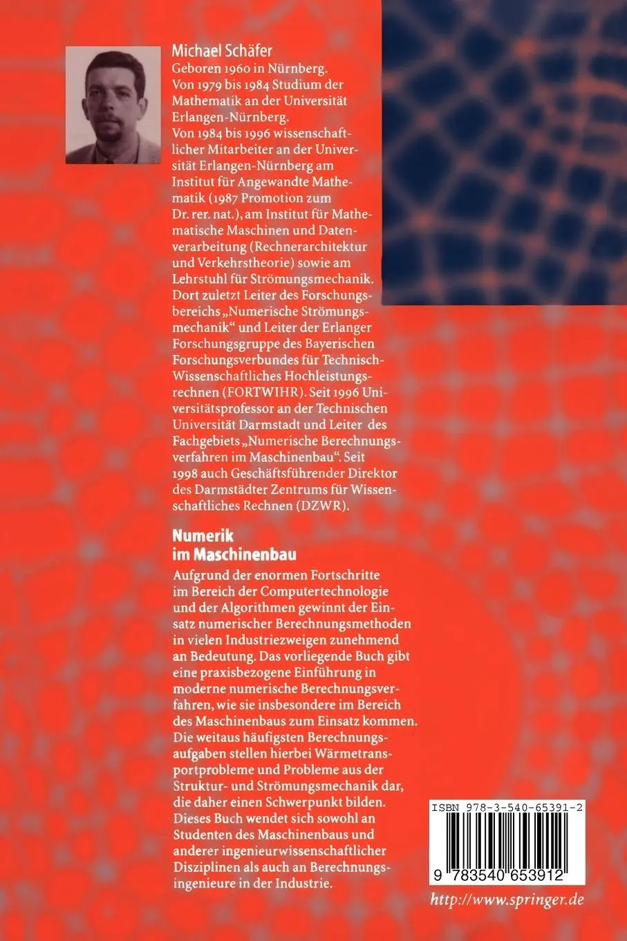 Rückseite: 9783540653912 | Numerik im Maschinenbau | Michael Schäfer | Taschenbuch | x | Deutsch