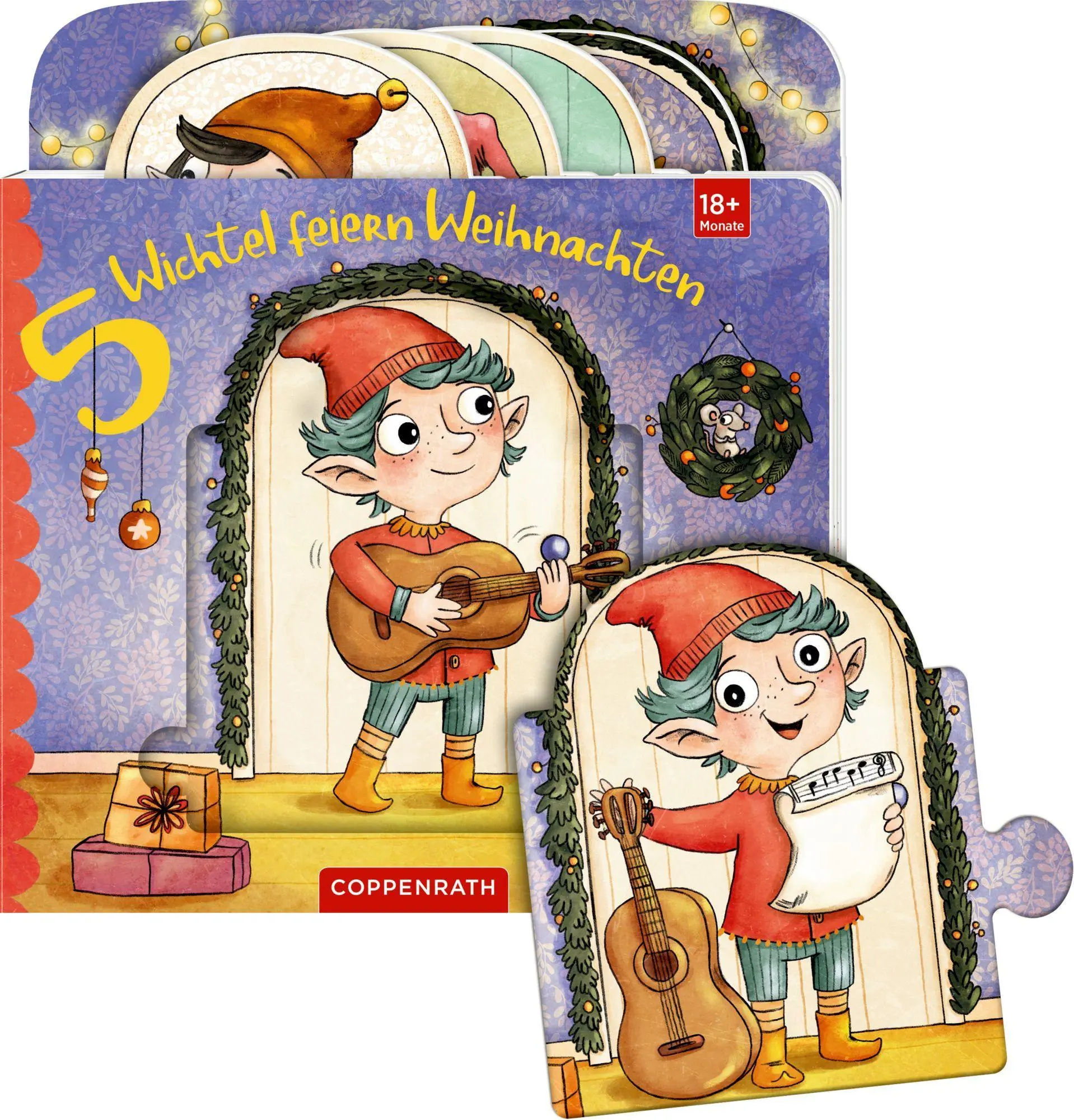 Bild: 9783649653912 | Mein Mitmach-Puzzle-Buch: 5 Wichtel feiern Weihnachten | Reich | Buch