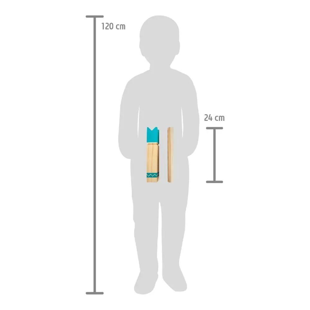 Bild: 4020972124012 | Wikingerspiel Kubb kompakt Active | small foot-Bunt-Verpackung | 12401
