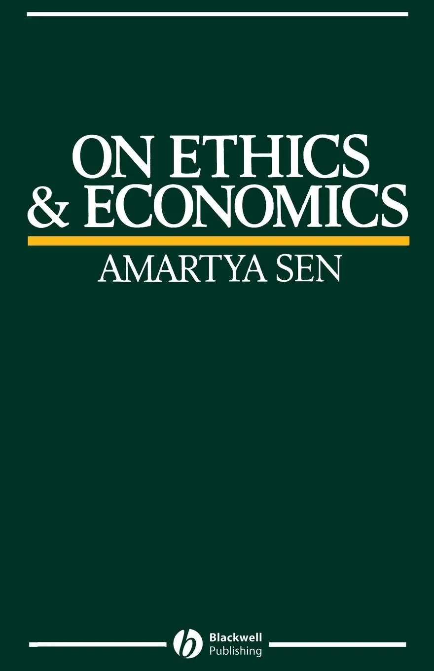 Cover: 9780631164012 | On Ethics and Economics | Amartya Sen | Taschenbuch | Royer Lectures
