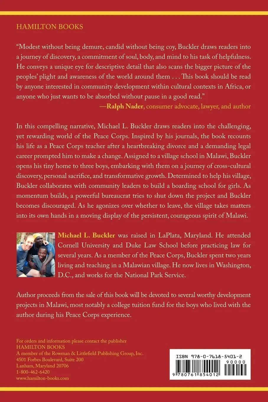 Rückseite: 9780761854012 | From Microsoft to Malawi | Michael L. Buckler | Taschenbuch | Englisch